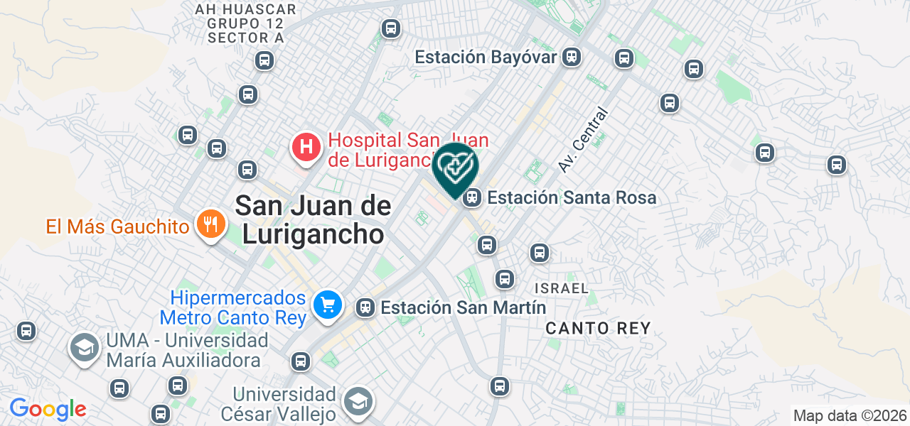 Mapa de Consultorio Odontologico Zc