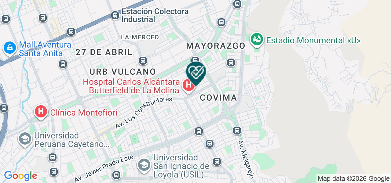 Mapa de Suizamedic