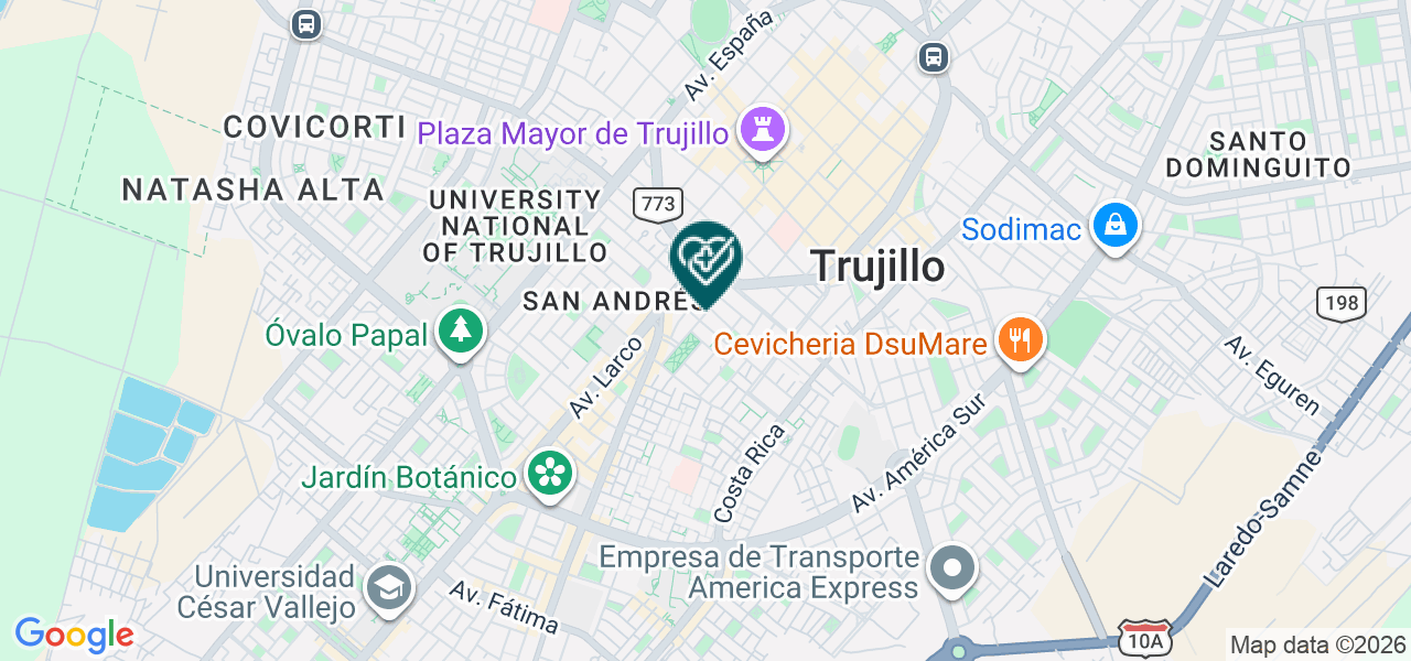Mapa de Dermalia