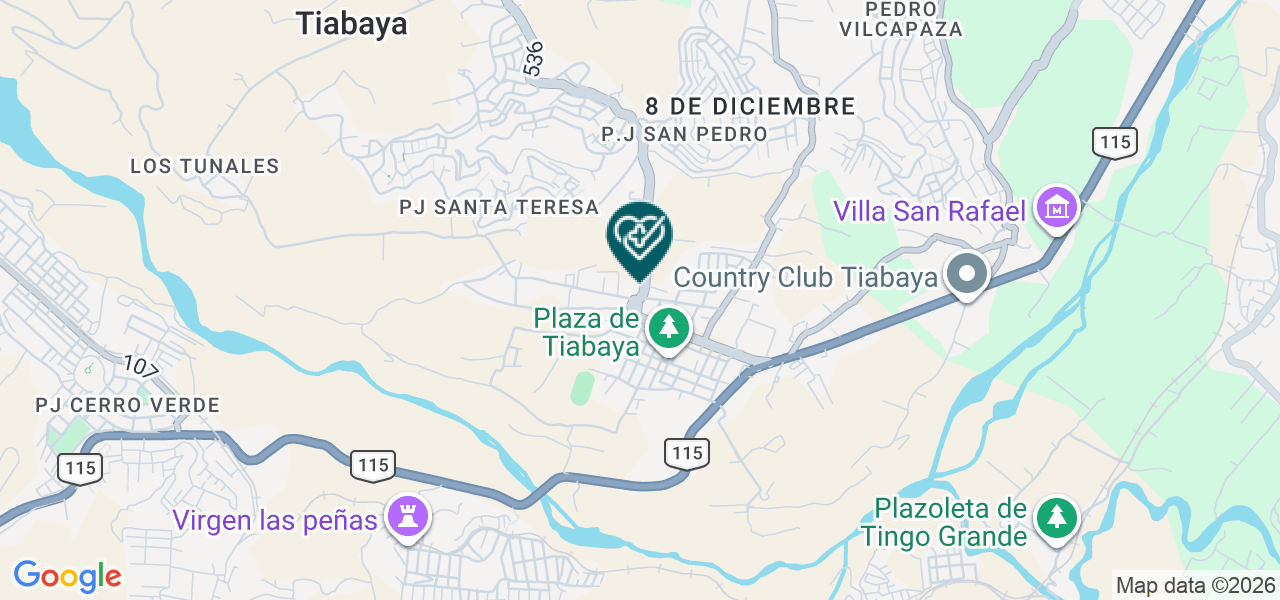 Mapa de Consultorio Medico Uroclinic