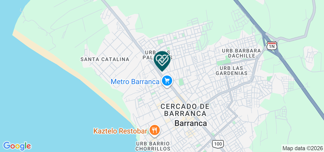 Mapa de Consultorio Dental Rivera