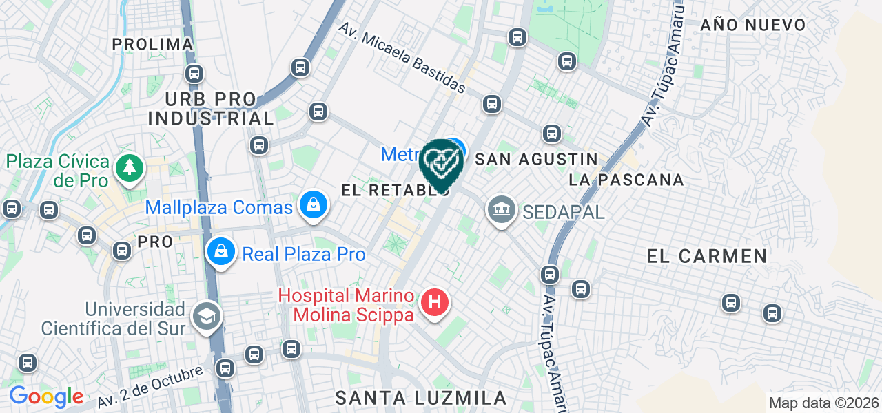 Mapa de Multilab