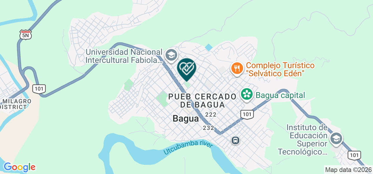 Mapa de Consultorio Odontologico Sanchez