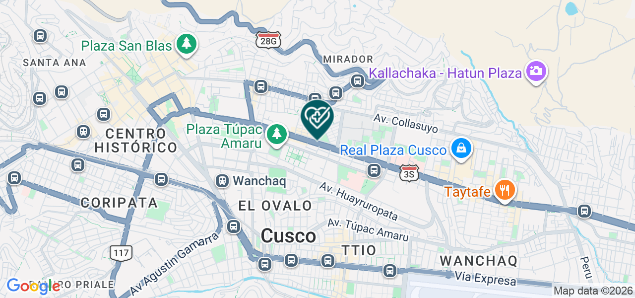 Mapa de Neo Dental Orthodontic