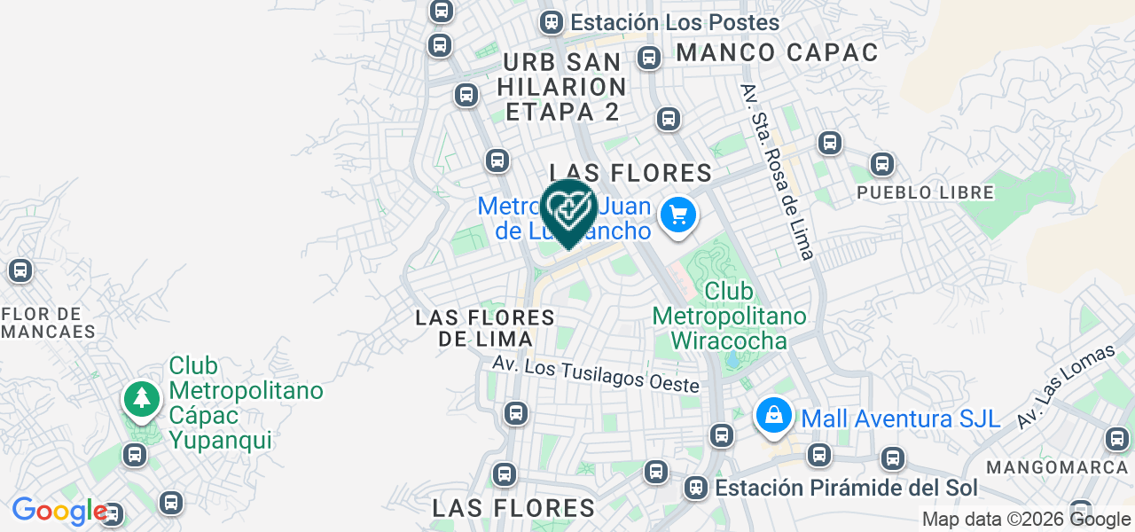 Mapa de Odonto Marcos