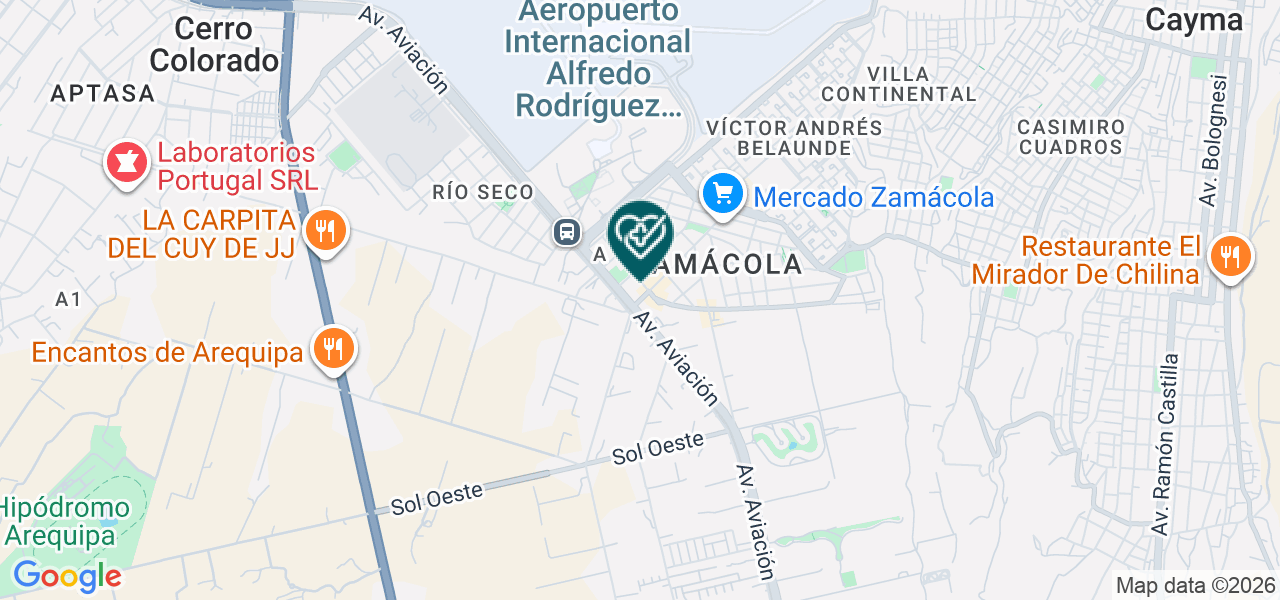 Mapa de Consultorio Odontológico Karmape