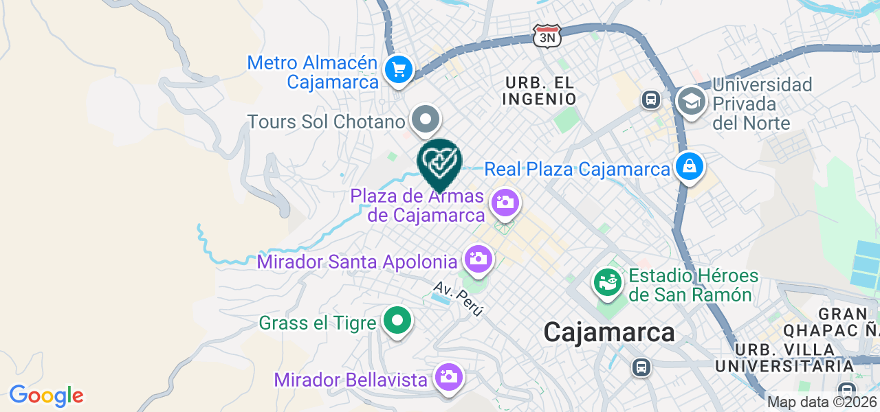 Mapa de Ergosalud M & J S.R.L