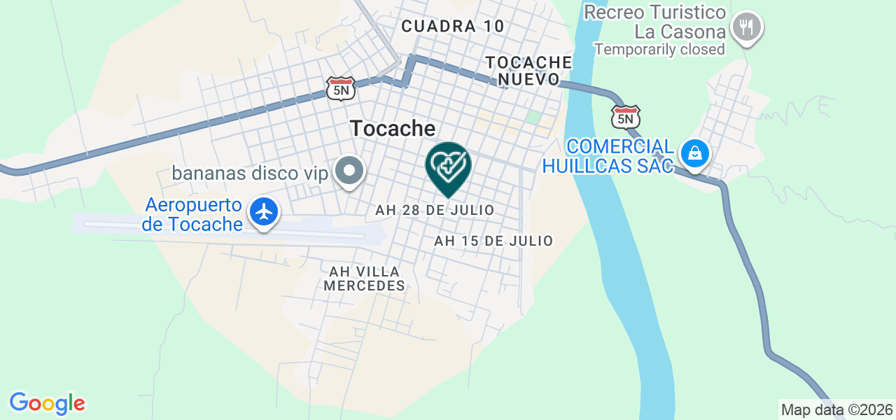 Mapa de Centro Medico Biomedik