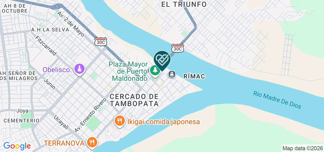 Mapa de La Casa de la Visión