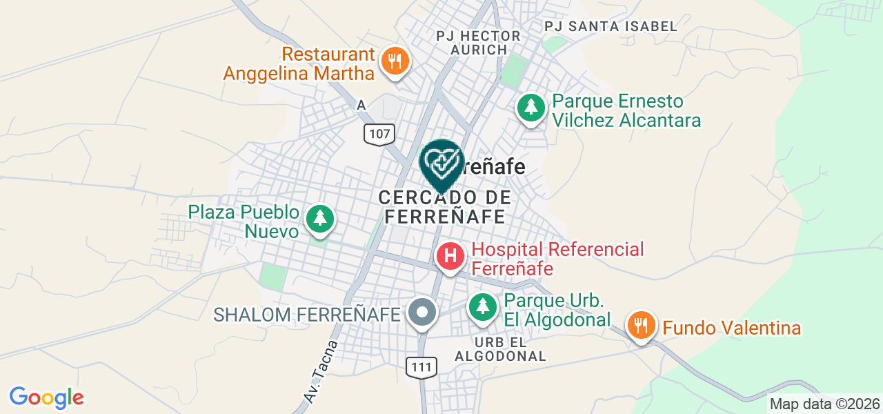 Mapa de Consultorio Dental "rodri Dent