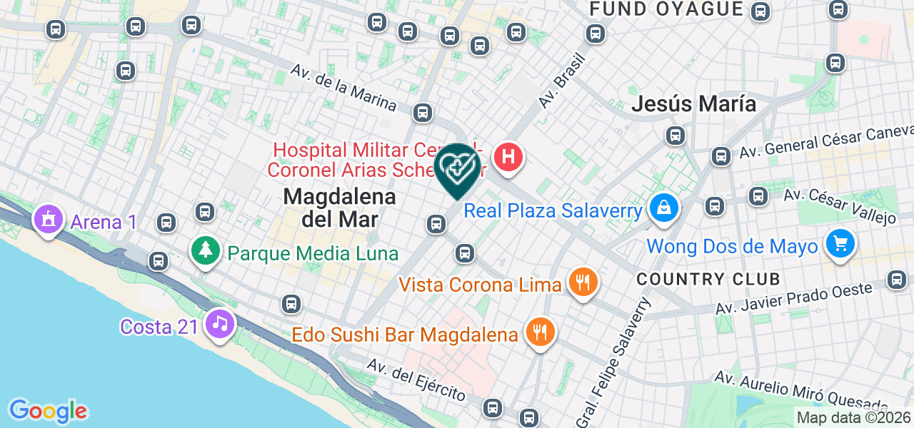 Mapa de Inicios