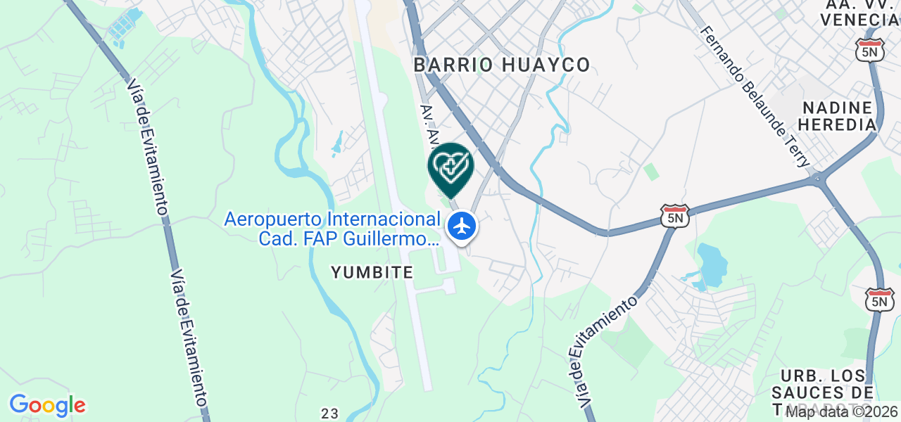 Mapa de Saeta EIRL.