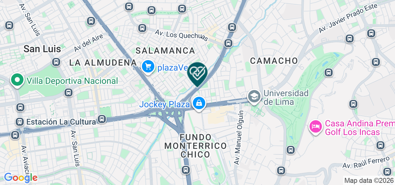Mapa de C. Odontologico Fritz