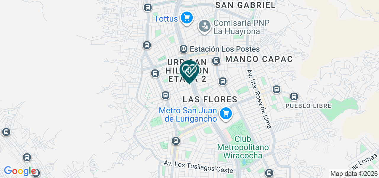 Mapa de Madre Teresa