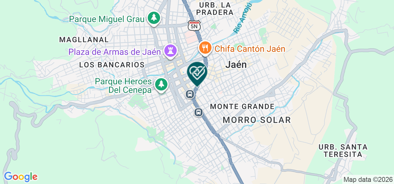 Mapa de Centro Medico San Nicolas