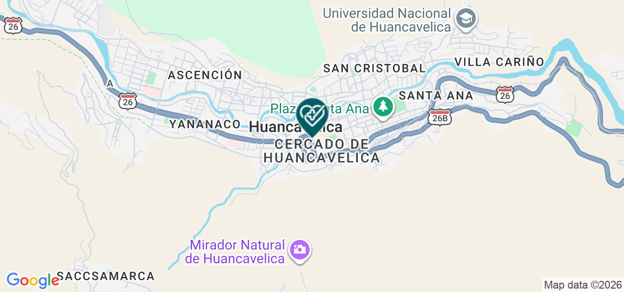 Mapa de Consultorio Odontologico Strongdent