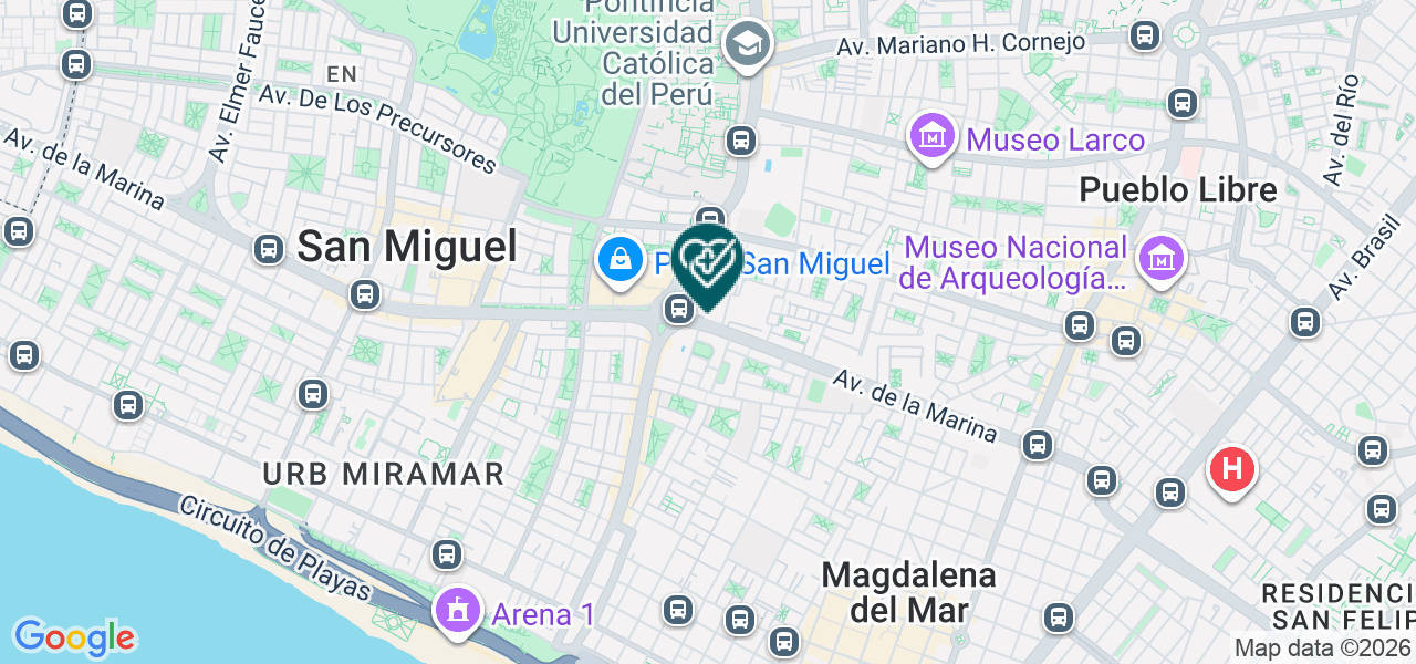 Mapa de Medical Care Solutions Center
