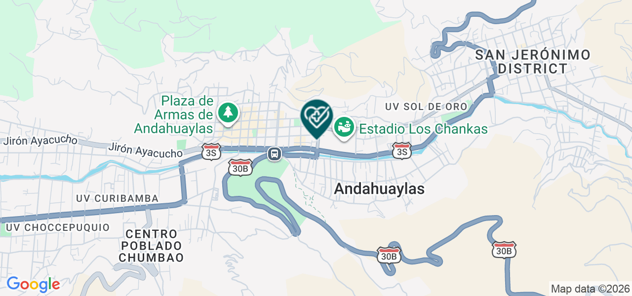 Mapa de Consultorio Dental Chankas Dtr