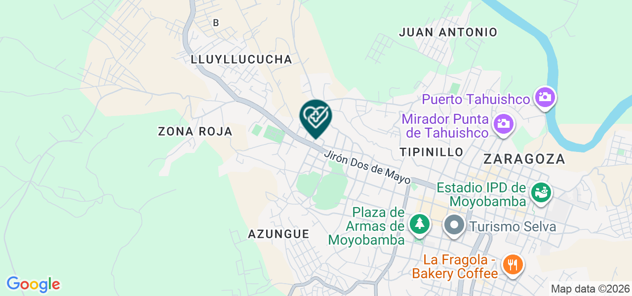Mapa de Centro Medico Especializado Oncocenter