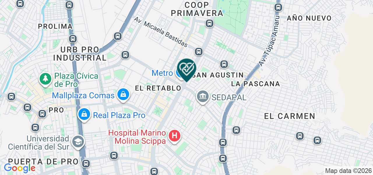 Mapa de Consultorio Dental Kavo Dent