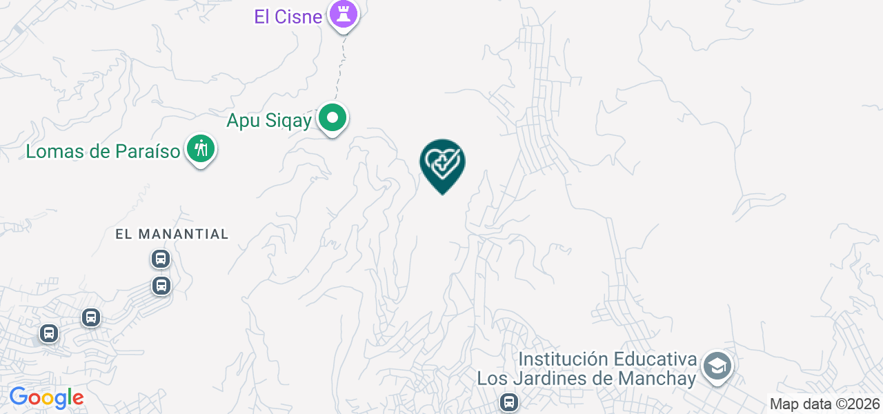 Mapa de Divina Familia Santiago