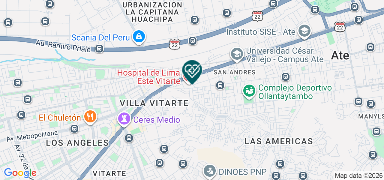 Mapa de Consultorio Obstetrico Femmecare