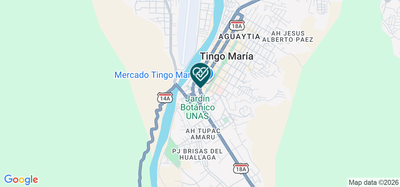 Mapa de Centro Medico Especializado Virgen de la Puerta
