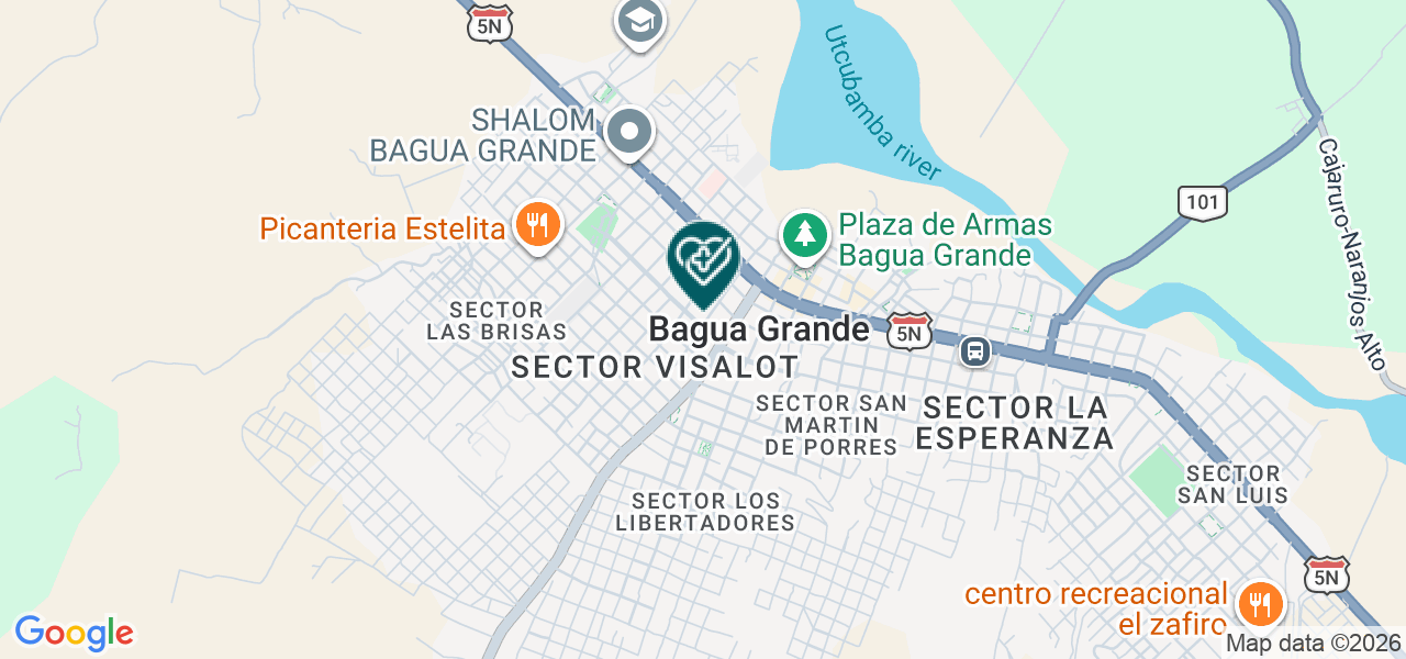 Mapa de Consultorio Dental Fernández