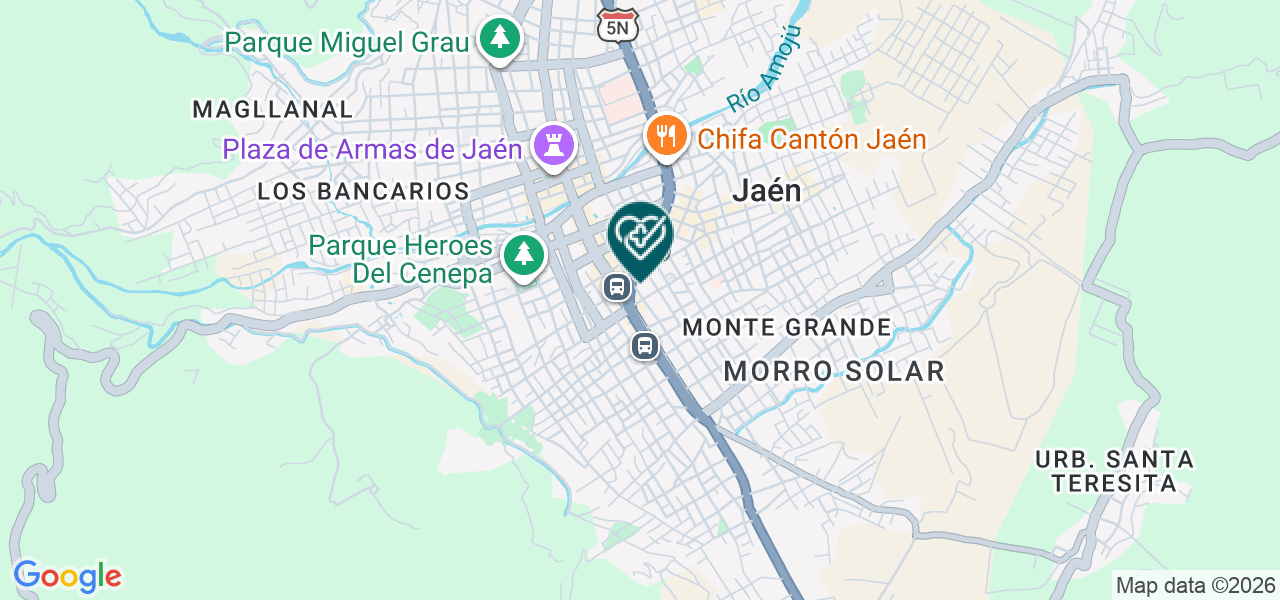 Mapa de Centro Medico San Antonio