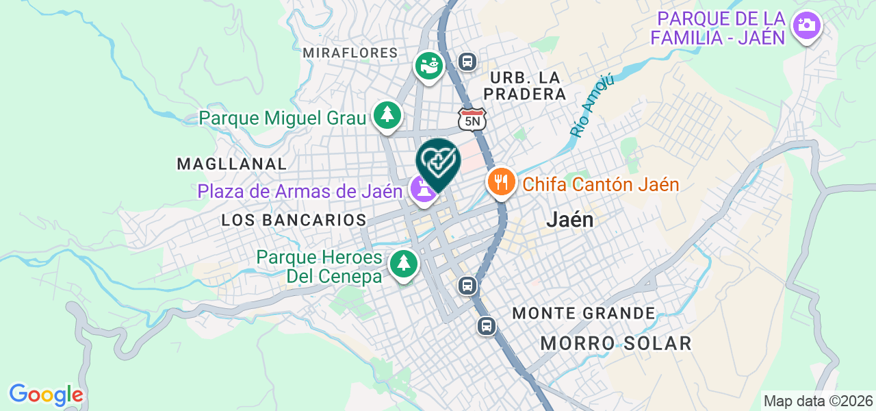 Mapa de Centro Optico Dariell