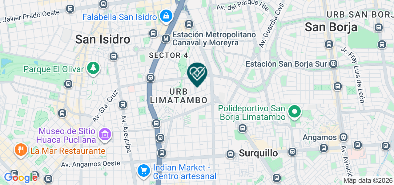 Mapa de Profisalud