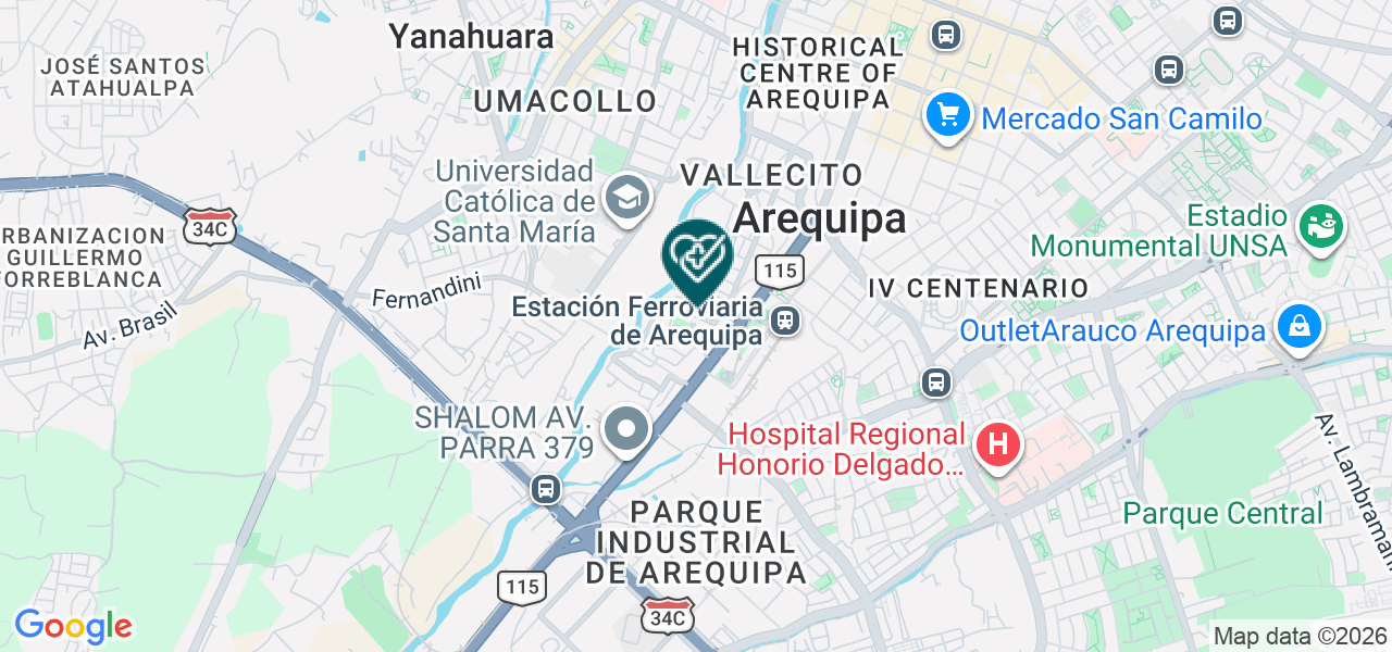 Mapa de Ylumima Consultorio Psicológico