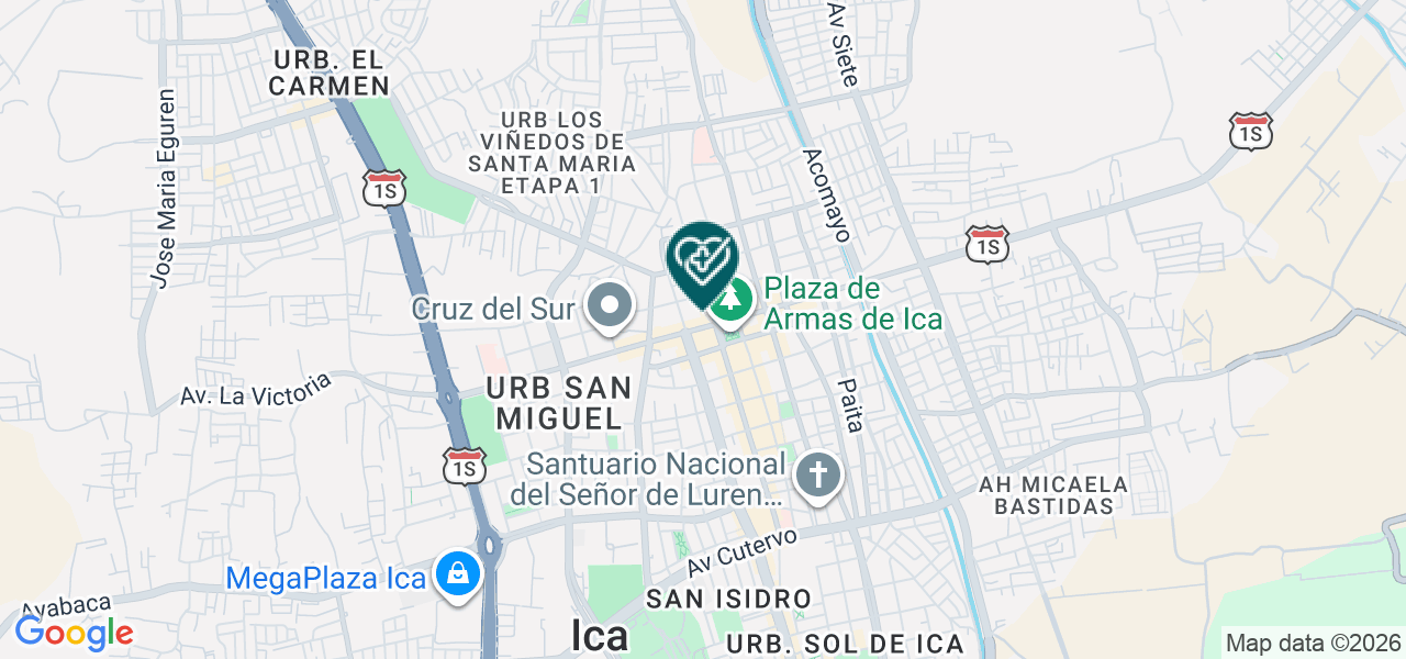 Mapa de Jhonny Benito Rojas
