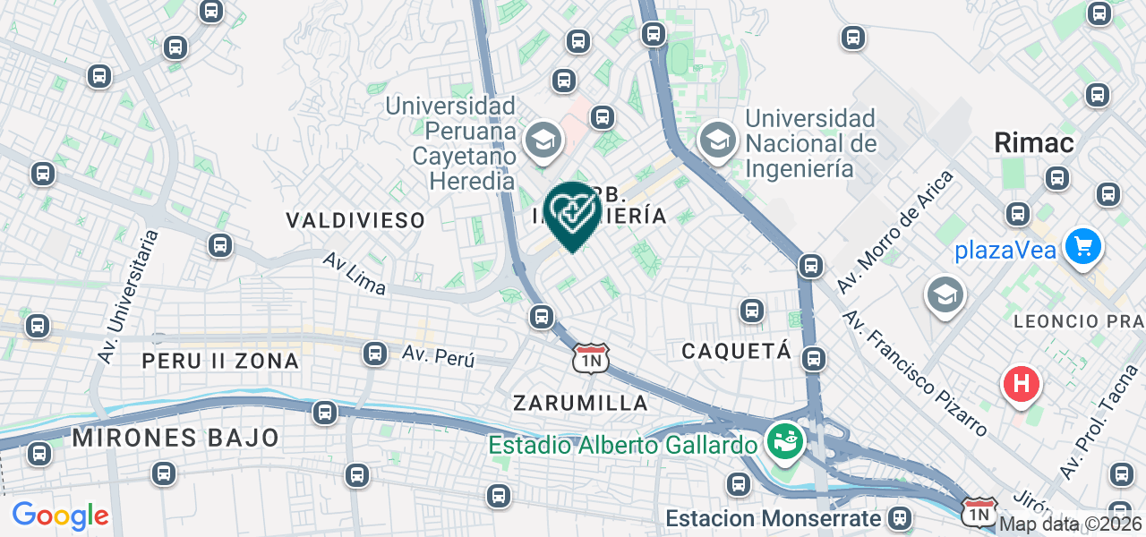 Mapa de Morales Sabogal Jose Ignacio