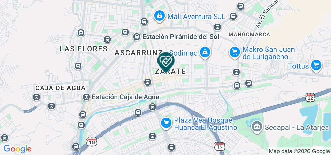 Mapa de Dental Dual Dent