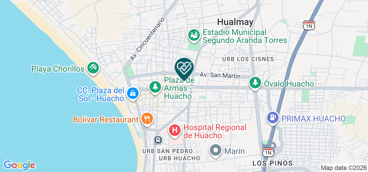 Mapa de Arias Diaz Patricia Milagros