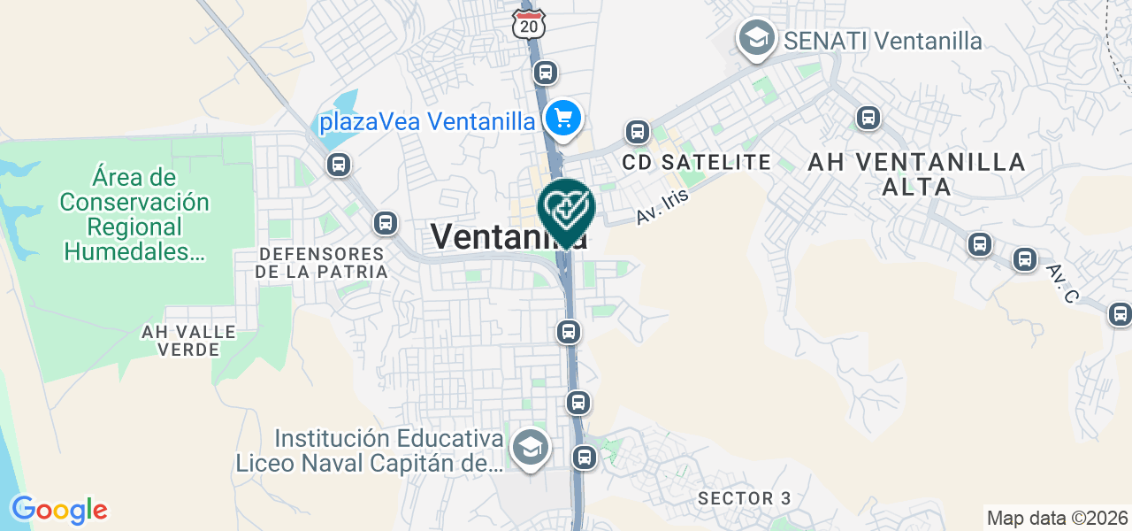 Mapa de Consultorios Juventud