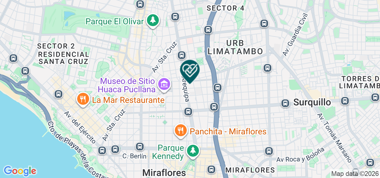Mapa de Consultorio Odontologico Odontolandia