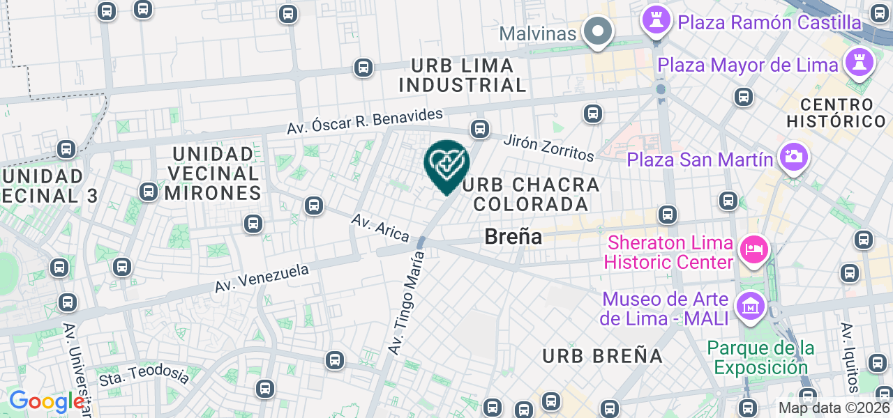 Mapa de Ocuvision