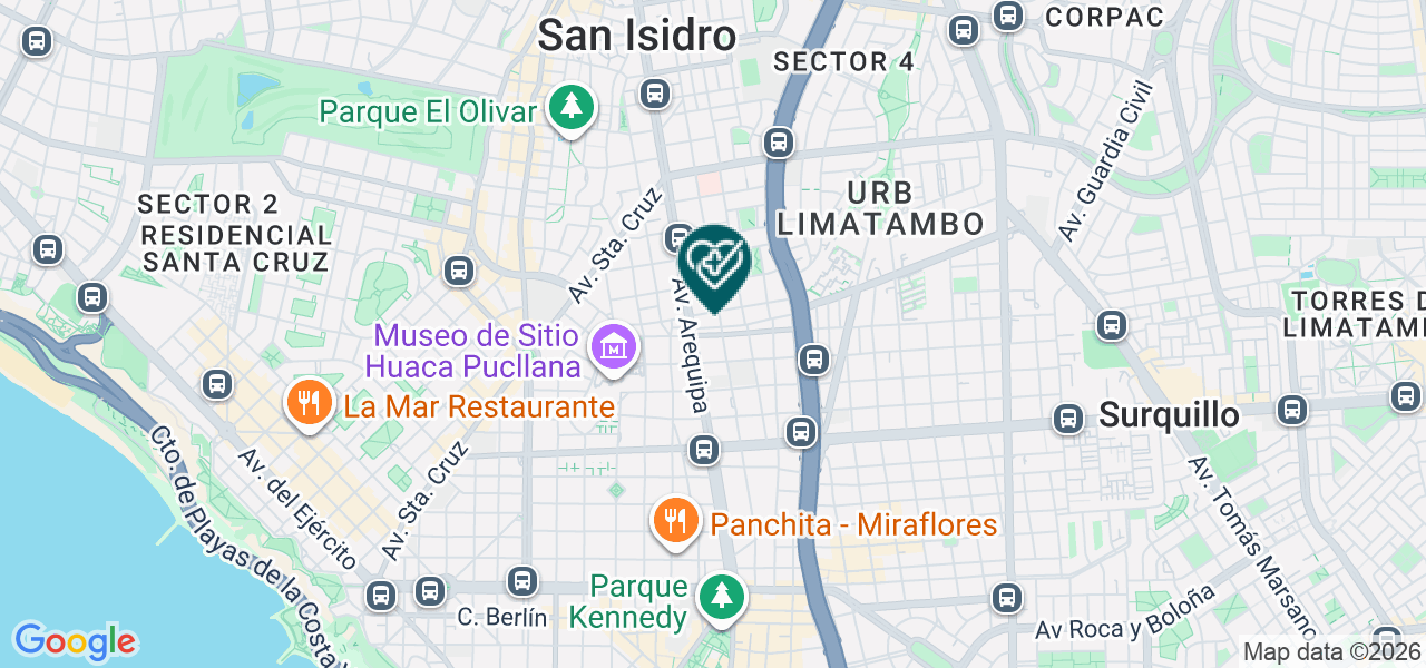 Mapa de Columna Center