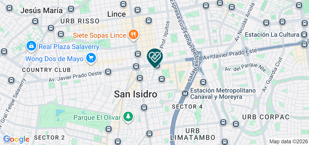 Mapa de Clinical Home