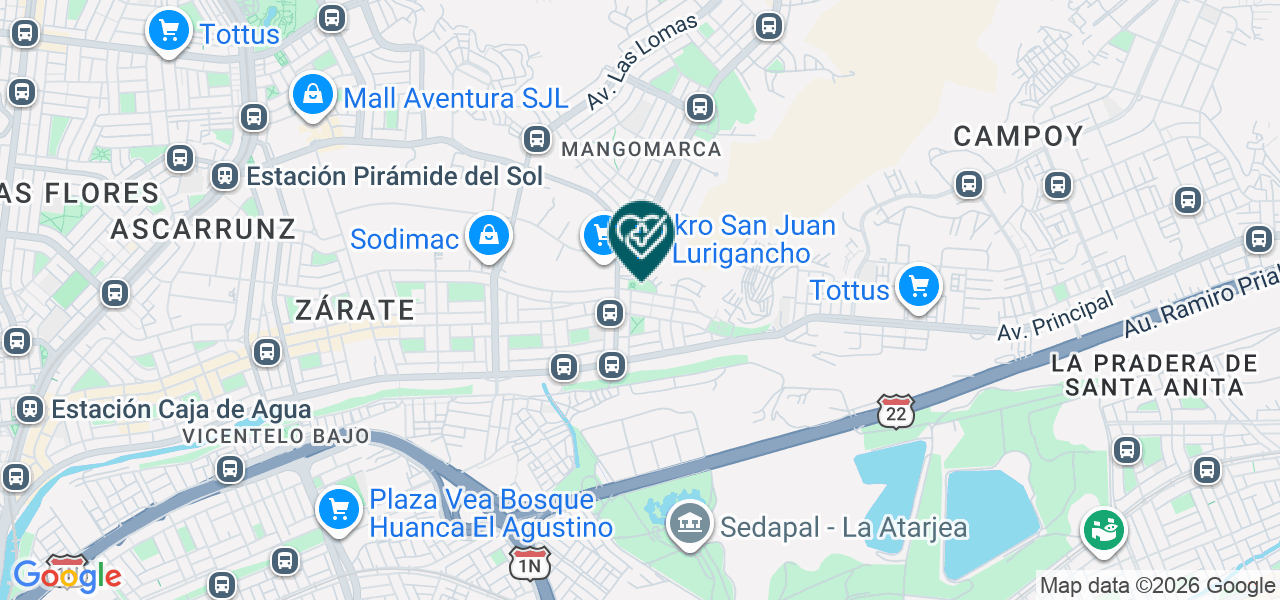 Mapa de Consultorio Odontologico