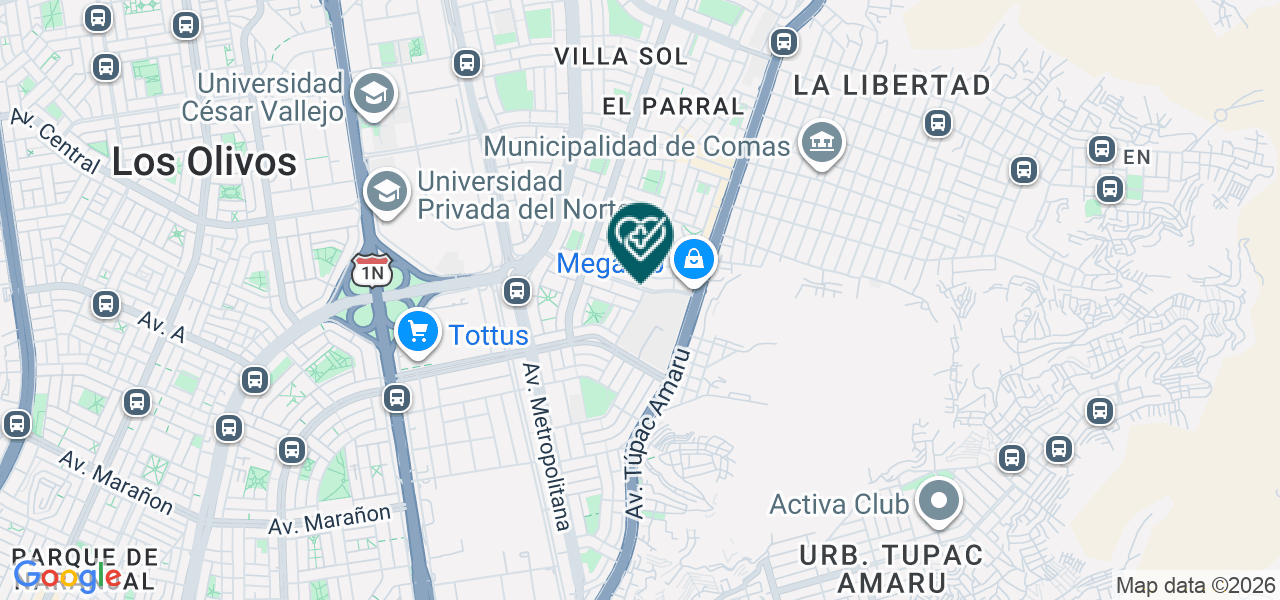 Mapa de Kalidents