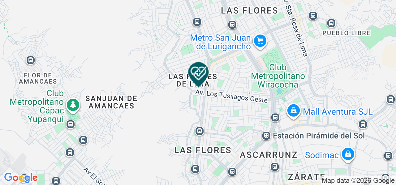 Mapa de Eduvida Consultorios