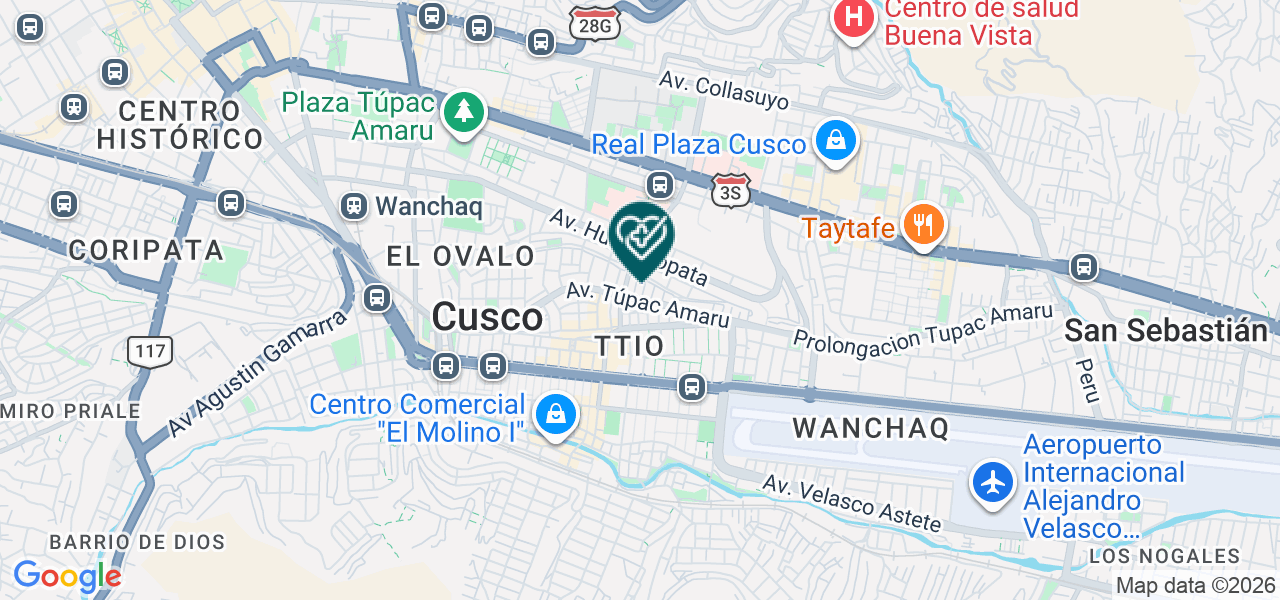 Mapa de Dr. Manchego, Tu médico de confianza