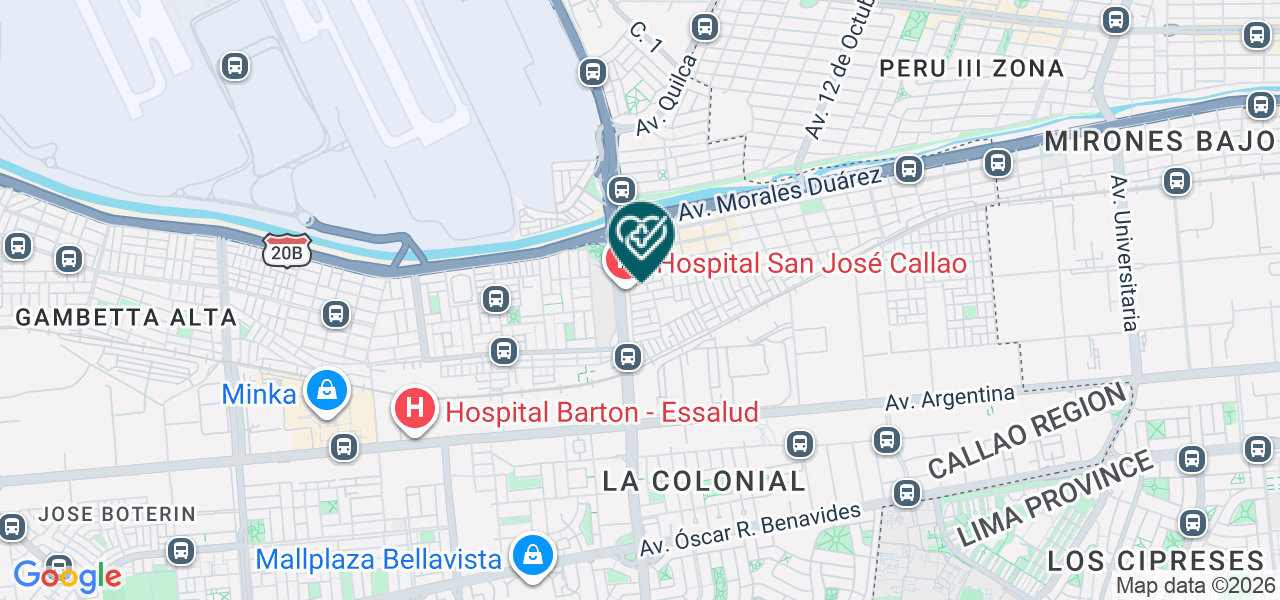 Mapa de Jose Benjamin Flores Baldarrago