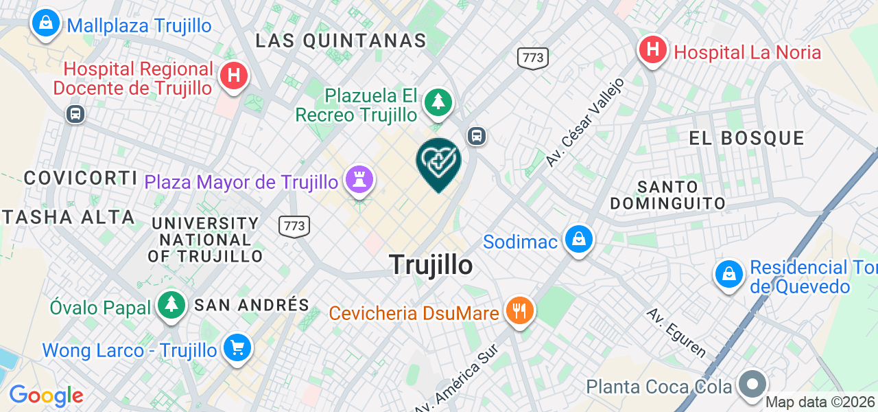 Mapa de Consultorio de Obstetricia Previfamce