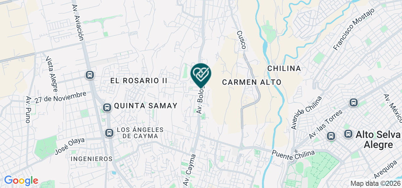 Mapa de Centro Dental Divino Niño Jesus