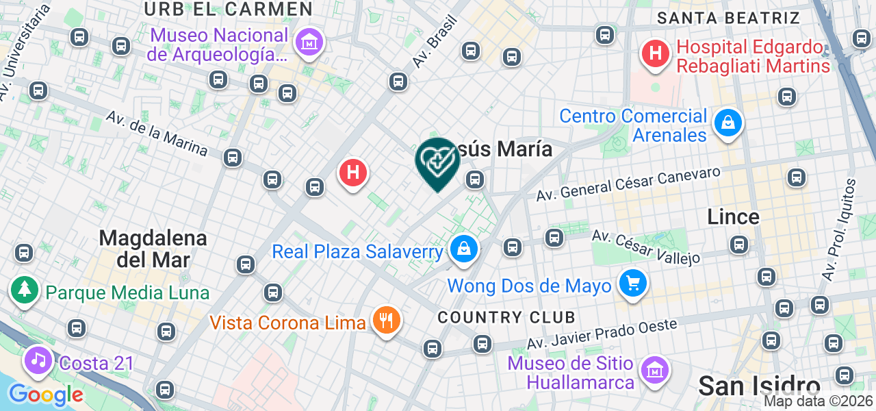 Mapa de Serlung SRL