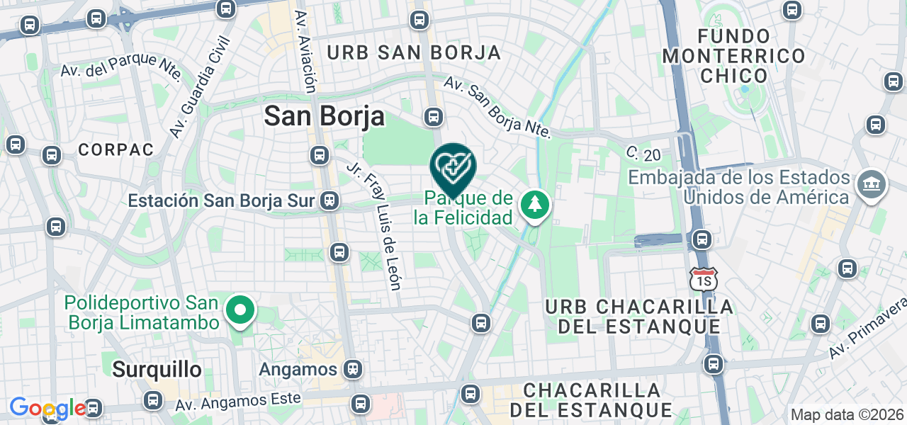 Mapa de B&g Odontólogos